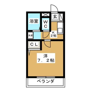 POP AKAIKE【1階】の間取り