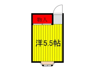 エステラス王子【1階】の間取り