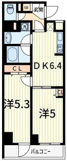 アイルグランデ東京亀有【7階】の間取り