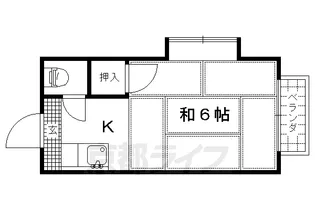ハイツ真盛【3階】の間取り