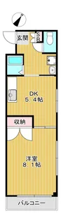 オネストビル【3階】の間取り