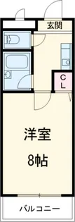 ジュネス丸池【3階】の間取り