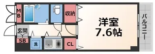 サンモール【5階】の間取り