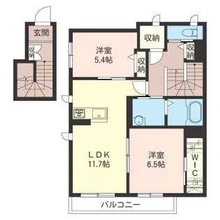 SHM グリッター・KII【2階】の間取り