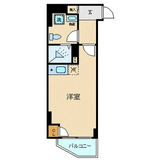 ブライトヒルレジデンス横浜【6階】の間取り
