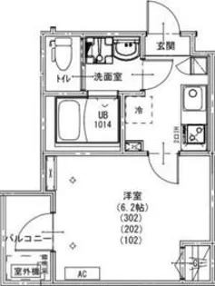 KEIAI RESIDENCE 北上尾IV【1階】の間取り