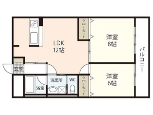 T-HOUSE【3階】の間取り