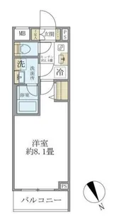 クレアポルテ川口元郷【3階】の間取り