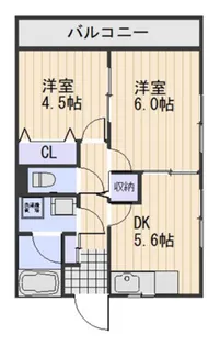 メゾン福泉【3階】の間取り