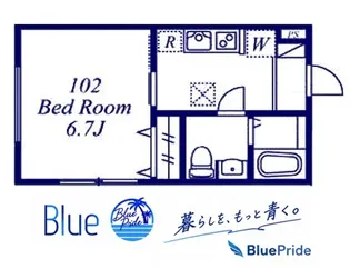 カトリエム湘南藤沢【1階】の間取り