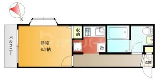 エスパス大山【2階】の間取り