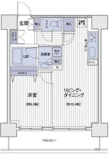 エスティメゾン大島【12階】の間取り