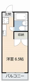 安城中央マンション鬼武第3ビル【3階】の間取り