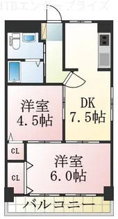 えびぃ【3階】の間取り