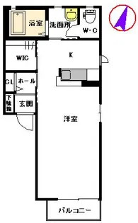 ソフィア武蔵ケ丘【2階】の間取り