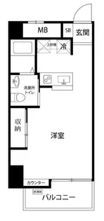 プリ・ヴェール新中野【11階】の間取り