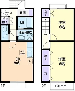 ユニゾン グラスの間取り
