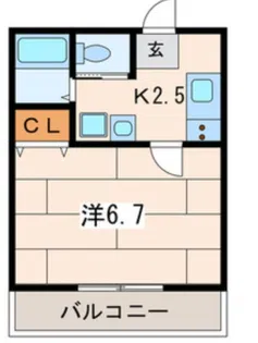 レジデンス綱島上町【1階】の間取り