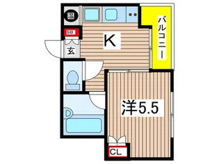 インペリアルホリウチMS【3階】の間取り
