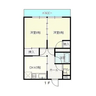 コーポテラ【2階】の間取り