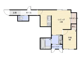 Aule I(アウレ ワン)【1階】の間取り