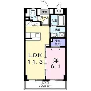 プレミアムガーデンIV【2階】の間取り