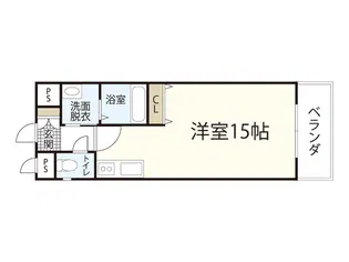ピュアメゾン五日市【4階】の間取り