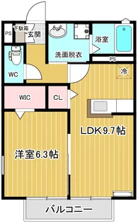 サンガーデン宮本F【2階】の間取り