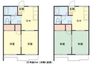 STハイツ自由ケ丘【1階】の間取り