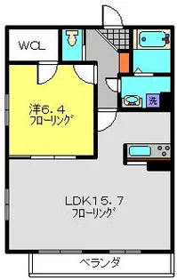 MAXELL VII【1階】の間取り