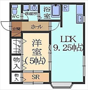 サン・ディアリーII【1階】の間取り