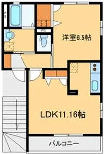アイエーデル【1階】の間取り