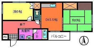 シャンブル28【3階】の間取り