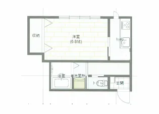 セカンドステージ【2階】の間取り