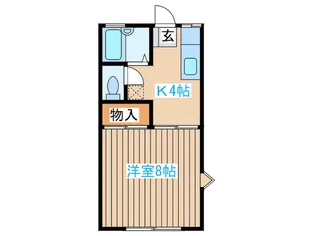 ラセーヌ黒松【1階】の間取り