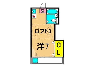 カーサ滝王子【2階】の間取り