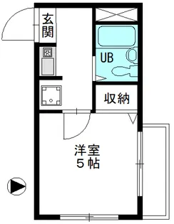 ヨウコースクウェア千川【3階】の間取り