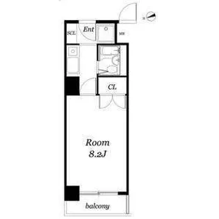 CASA NOAH八事【2階】の間取り