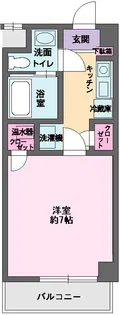 OKA栄ハイツ【1階】の間取り