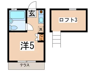 ピュアハウスSINWA【1階】の間取り