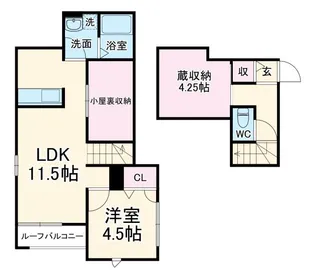 JWC【2階】の間取り