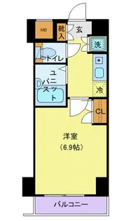 アーバイル文京白山【2階】の間取り