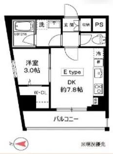 Milebel chitosedai(ミレベル千歳台)【2階】の間取り