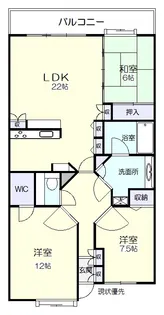フローレンス御手船場町グランドアーク【9階】の間取り