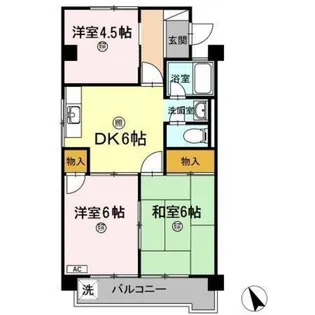 大畠ビル【3階】の間取り