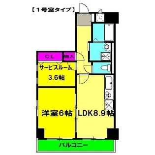 ベナレス藤枝【2階】の間取り