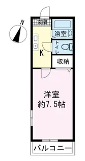リヴィエールTODA【2階】の間取り