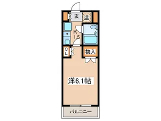 メゾンキオイ【1階】の間取り