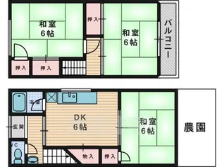 SKハイツ【1階】の間取り