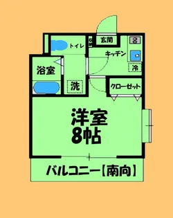 サンマウント京王橋本【2階】の間取り